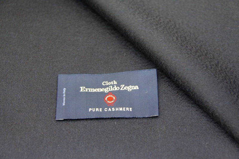 「ゼニアカシミア100%」現物生地入荷 10/25(土)~売り切れ次第終了