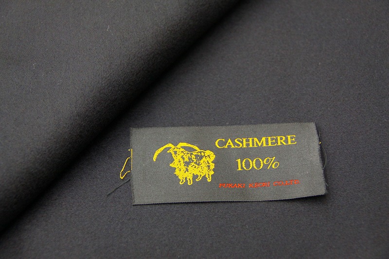 「 フカキ毛織カシミア100％」現物生地入荷　11/10(月)～売り切れ次第終了