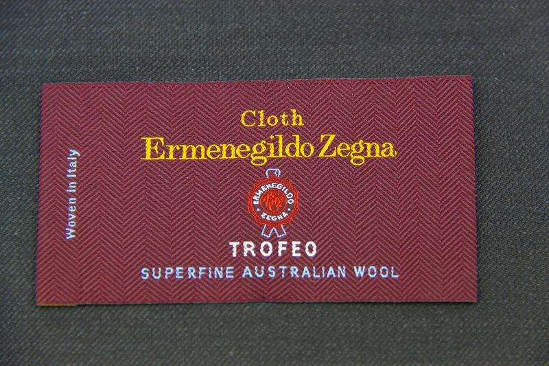 「ゼニア トロフェオ」生地入荷　1/4(日)～売り切れ次第終了